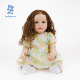 Olivia - 22" Lifelike Reborn Baby Doll with Soft Silicone Like Vinyl Body & Accessories